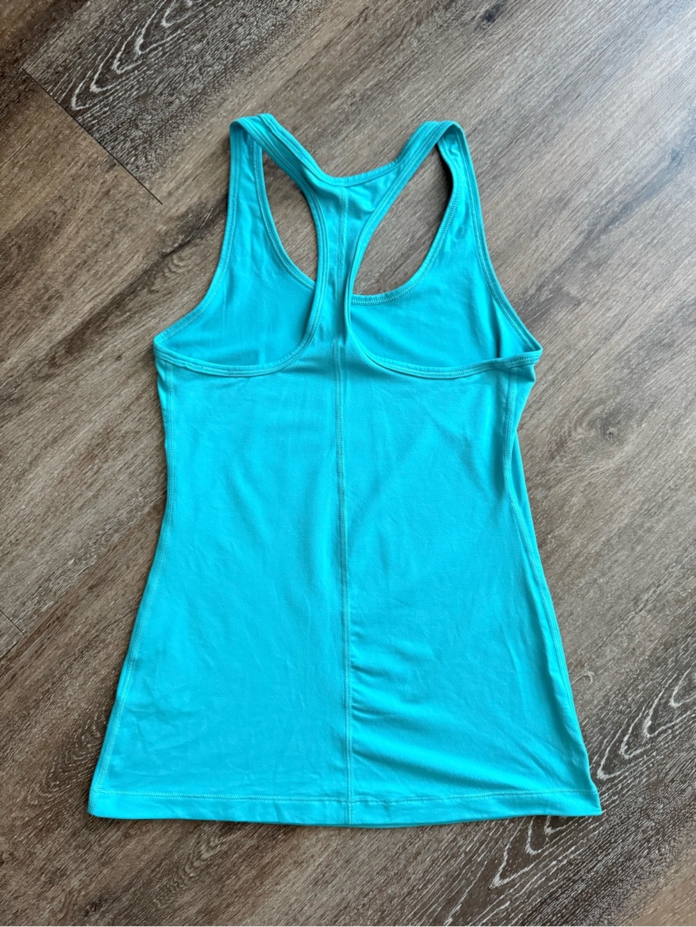 Nike Teal Racerback Tank Top - Picture 4 of 4